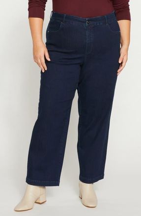 Universal Standard Weekend Straight Leg Jeans in Dark Indigo at Nordstrom, Size 26W