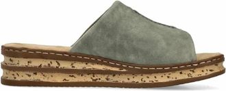 Rieker Sandalen - Dames - Schoenen - Groen - Maat: 42 EU Leer