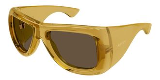 Saint Laurent SL 902 HOWL 011 Womens Sunglasses Yellow Size 63 - Free RX Lenses - Free RX Lenses