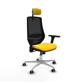 Piqueras y Crespo Piqueras Y Crespo D086g2w Silla De Oficina Moderna Amarilla