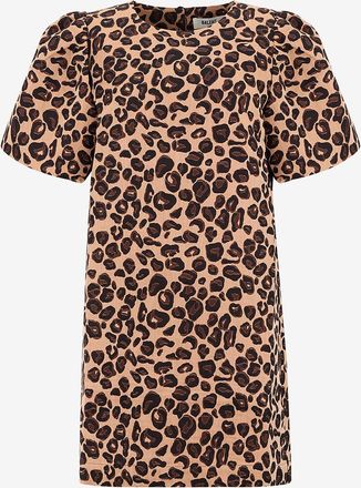 Balzac Paris Minikleid aus Leopardenjacquard Xoxo