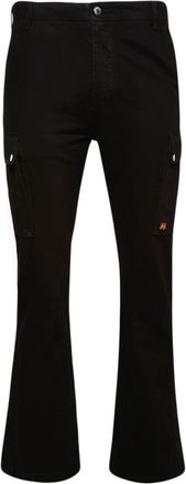 Amiri cargo flared jeans - men - Cotton - 28 - Black