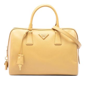 Prada Pre-owned Prada Saffiano Lux Boston Bag Ladies 04KW7DDSLKKGW8KA
