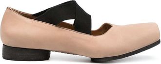 Uma Wang 25 mm Ballerinas mit quadratischer Zehenpartie