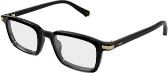Cartier Glasses, male, Black, 53 MM, Ct0586O 005 Optical Frame