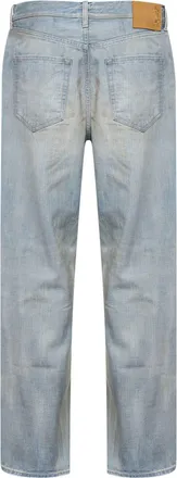 Haikure Mens Jeans Logan Straight Beige Cotton