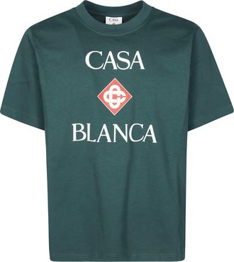 Casablanca Classic Graphic Emblem T-Shirt