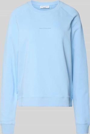 Marc O'Polo Denim Marc OPolo Denim Regular Fit Sweatshirt aus reiner Baumwolle in Hellblau, Gr&ouml;&szlig;e XL