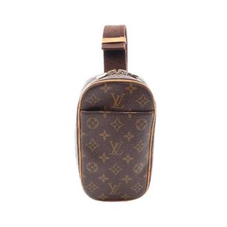 Louis Vuitton Pre-owned Pochette Gange Monogram heuptas - Heren - Pre-owned - Bruin - Maat: ONE Size Leer