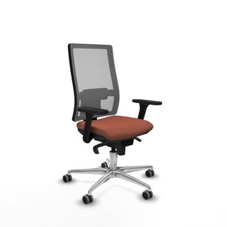 Piqueras y Crespo Piqueras Et Crespo Silla Oficina Marr&oacute;n C&oacute;moda
