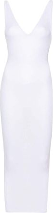 Maison Close La Femme Amazone open-back dress - women - Elastane/Modal - L - White