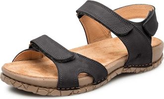 El Naturalista Platte Sandalen - Heren - Schoenen - Zwart - Maat: 41 EU