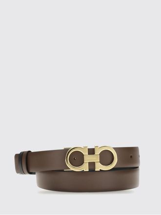 Ferragamo Cintura Gancini Ferragamo reversibile in pelle