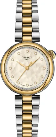 Tissot Desir Mother-of-Pearl & Diamond Two-Tone Watch, 28mm at Nordstrom