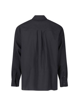 Marni Mens Shirts Blue Virgin Wool