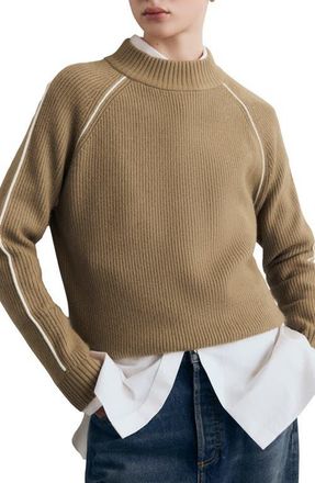 Mango Francus Sweater in Medium Brown at Nordstrom, Size X-Small