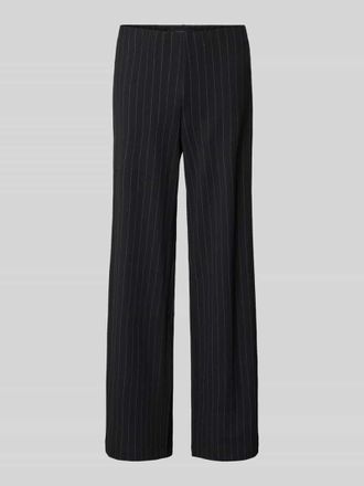 Vero Moda Relaxed Fit Wide Leg Stoffhose mit weitem Bein Modell BERLIN in Black, Größe XS/30