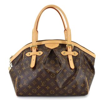 Louis Vuitton Brown Monogram Monogram Handbag Tote Bag (Pre-Owned)