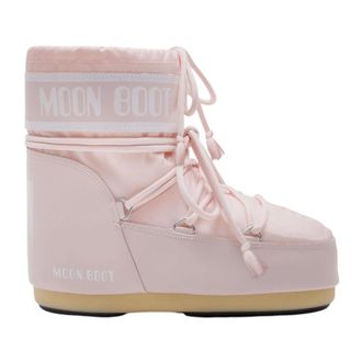 Moon Boot Icon Low Nylon Boot - unisex - Schoenen - Roze - Maat: 39 EU Nylon