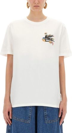 Etro T-shirt With Pegasus
