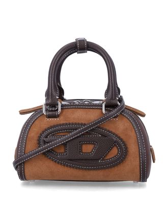 Diesel 1DR Dome Leather Synthetic Bowling Bag