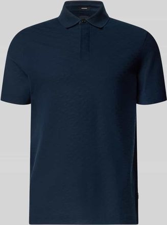 HUGO BOSS Regular Fit Poloshirt aus reiner Baumwolle Modell H-PACK189 in Marine, Gr&ouml;&szlig;e XXXL