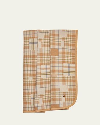 God's True Cashmere x Nick Fouquet Patchwork Tartan Cashmere Blanket
