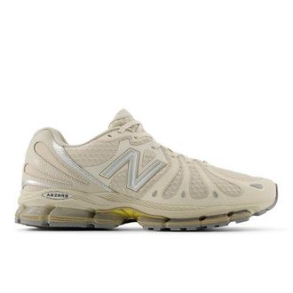 New Balance Unisex Abzorb 1890 en Beige/Amarillo, Talla 37.5
