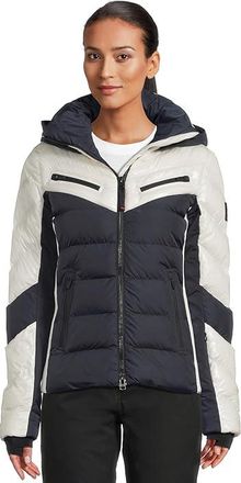 Bogner Fire + Ice Farina3 Womens Coat Off-White : 10, Polyester