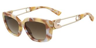 Moschino MOS168/S C9K/HA Womens Sunglasses Tortoiseshell Size 55