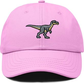 Dalix Velociraptor Dad Cap in Light Pink at Nordstrom