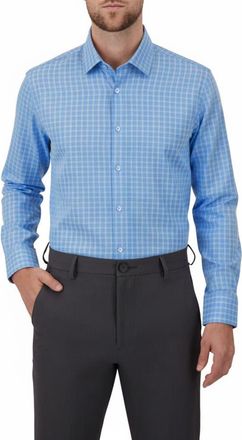Report Collection Slim Fit 4-Way Stretch Button Up Shirt in 49 Light Blue at Nordstrom Rack, Size 15.5