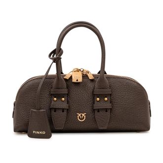 Pinko Bowling Bag Horizon - Dames - Handtassen - Bruin - ONE Size - Tassen