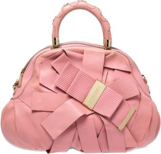 Versace Borsa tote Venita Bow - Rosa