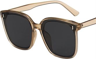 Generic Square Large Frame Fashion Sunglasses for Men and For Women Outdoor (Color : D, Size : 1) 2026