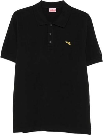 Kenzo poloshirt met tijgerpatch