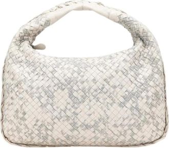 Bottega Veneta Pre-owned Shoulder Bags, female, Gray, Size: ONE SIZE Pre-owned Shoulder Bag