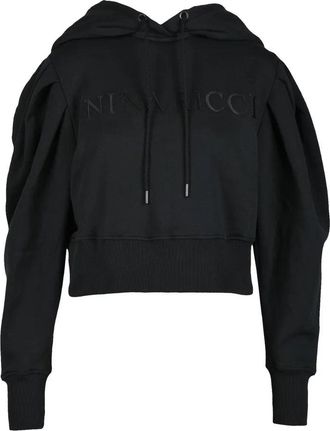 Nina Ricci Cotton Sweatshirt - Black