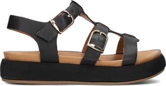 Inuovo Inuovo, Schoenen, Dames, Zwart, 37 EU, Zwarte Sandalen voor Vrouwen
