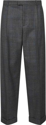 Bottega Veneta Straight Broeken - Heren - Straight fit broeken - Veelkleurig - XS - Wol - Broeken