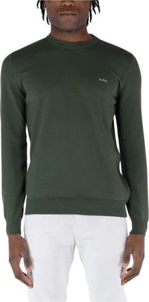 A.P.C. Hombre, Jerseys, Verde, Talla: M