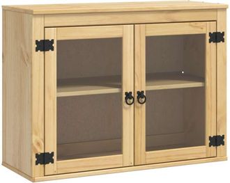 vidaXL Armario Ski Marr&oacute;n Miel 60 X 32 X 40 Cm Madera De Pino Macizo Vidaxl