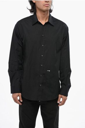 Dsquared2 Popeline 1995 Shirt with Standard Collar size 50