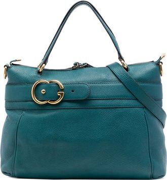 Gucci Pre-owned Gucci Medium Calfskin Ride Top Handle Bag Ladies CH87N6BLD41O9802