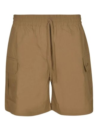 P.A.R.O.S.H. cargo-pocket drawstring shorts - women - Fabric - L - Neutrals