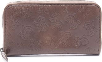 Bottega Veneta Brown Leather Long Wallet (Bi-Fold) (Pre-Owned)