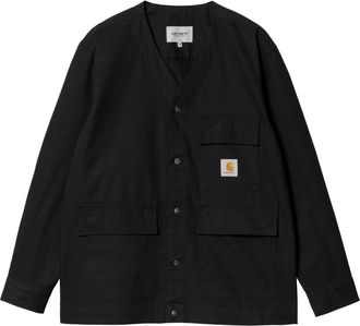 Carhartt Work in Progress Elroy Shirt Jacket - Heren - Zomerjassen - Zwart - M - Katoen - Jassen