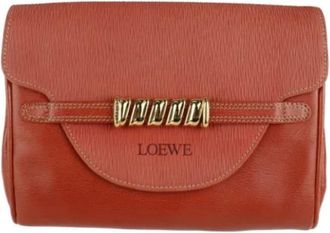 Loewe Pre-owned Fabric clutches - Dames - Vintage Clutch - Bruin - ONE Size - Vintage