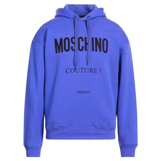 Moschino Couture Milano Blauwe Hoodie