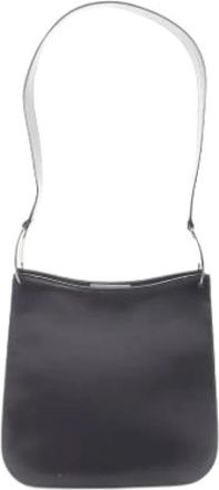 Ferragamo Pre-owned Shoulder Bag - Dames - Vintage Schoudertas - Zwart - ONE Size - Leer - Vintage